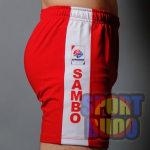Шорты самбо STELS PROFESSIONAL - 2019 красные