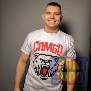 Футболка "Самбо" белая взрослая