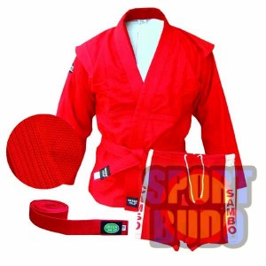 Куртка самбо GREEN HILL MASTER красная