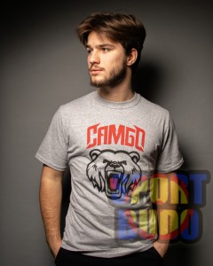 Футболка "Самбо" серая взрослая