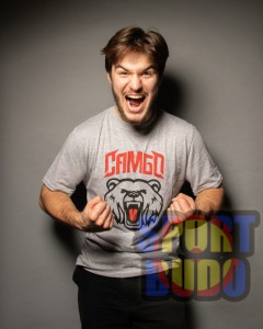 Футболка "Самбо" серая взрослая