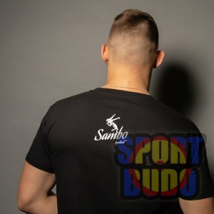 Футболка "Самбо" чёрная взрослая
