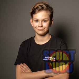 Футболка "Самбо" чёрная детская