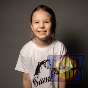 Футболка "Самбо" детская, белая