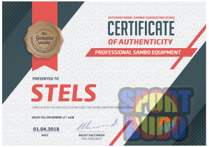 Борцовки STELS красные + синие (синтетическая замша)