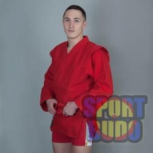 Куртка самбо Фируз красная