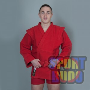 Куртка самбо Фируз красная