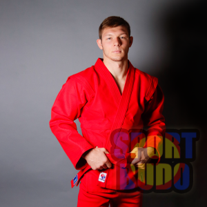 Куртка самбо STELS PROFESSIONAL красная